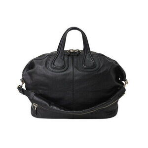 Givenchy Nightingale leather satchel bag black